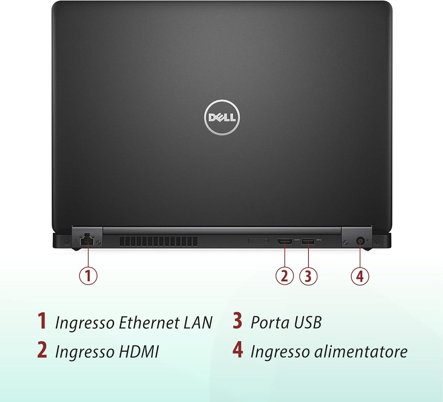 Dell Latitude 5480, 14" HD, Intel Core i5, 8GB RAM, 256GB SSD, Windows 10 Pro