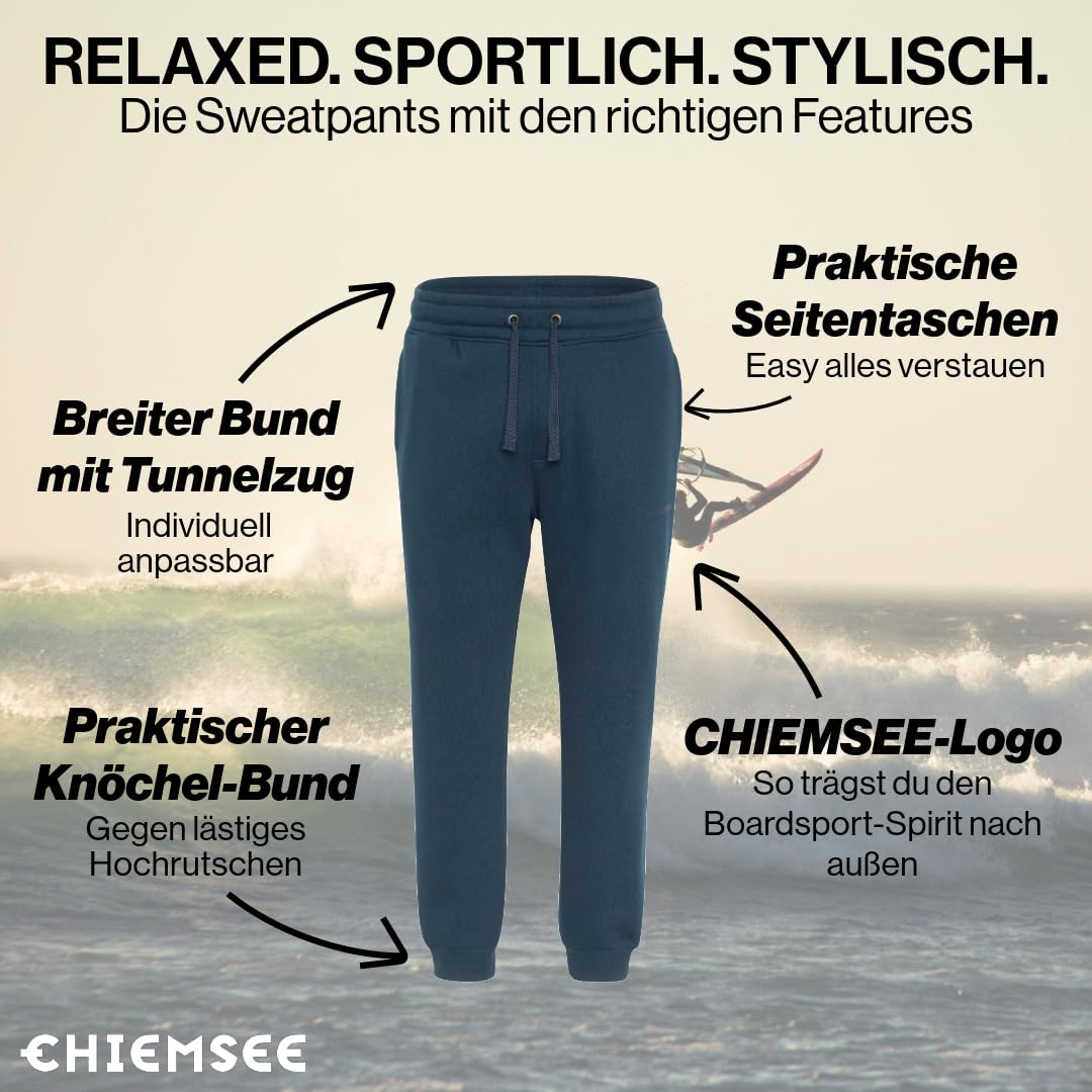 CHIEMSEE Men’s Jogging Pants – Regular Fit Sweatpants