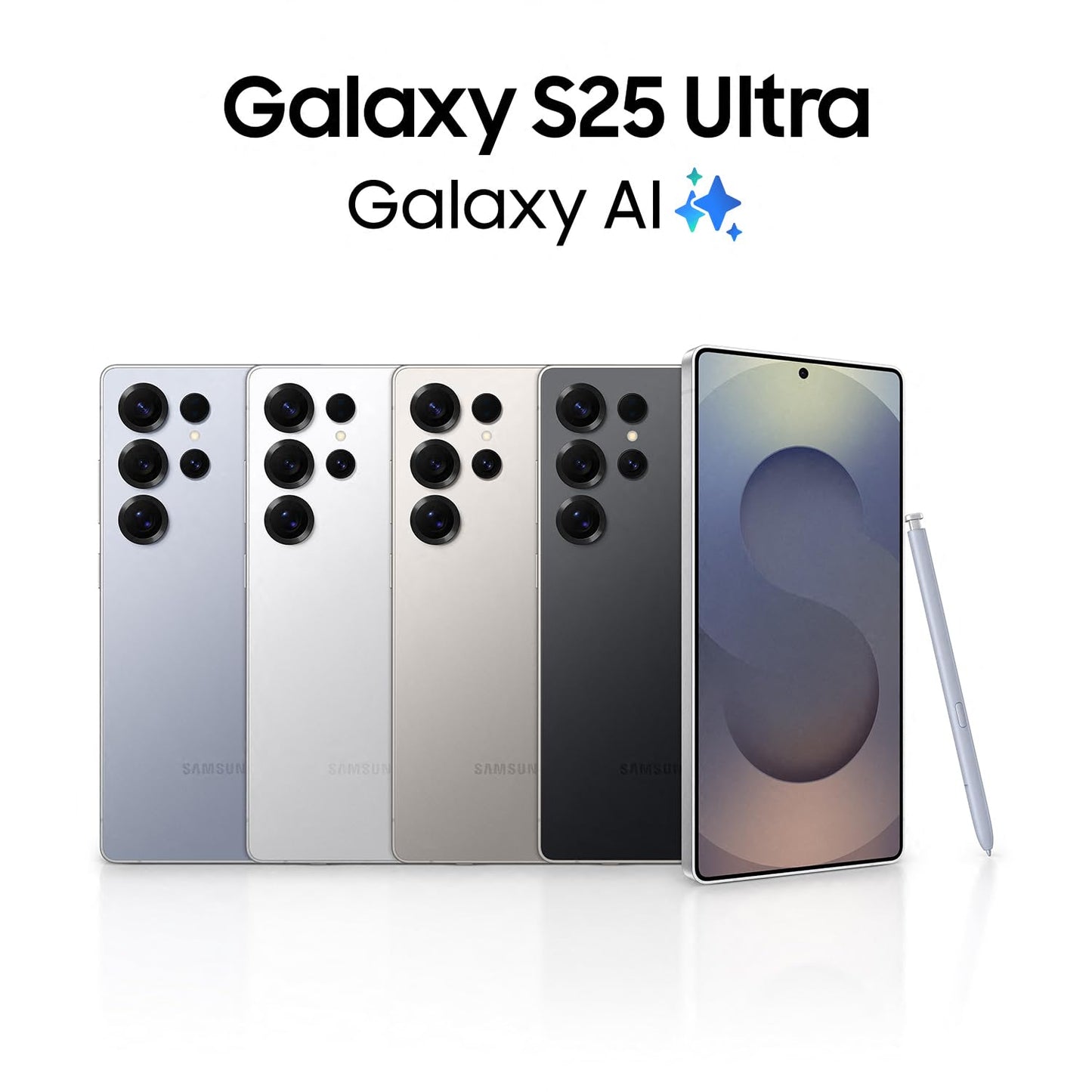 Samsung Galaxy S25 Ultra AI Smartphone, 200MP Camera, Android