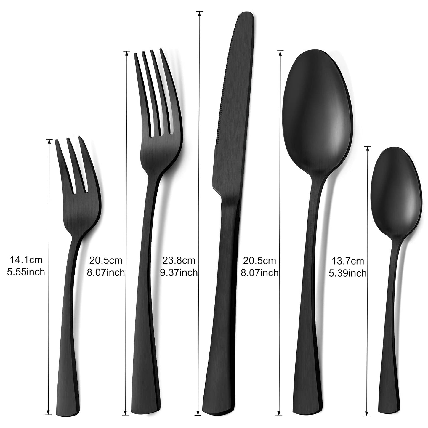 Bestdin Besteck Set 6 Personen, 30 teilig Edelstahl Besteckset, Essbesteck Set mit Messer Gabel Löffel, Hochwertiges Edelstahlbesteck, Spülmaschinenfest.
