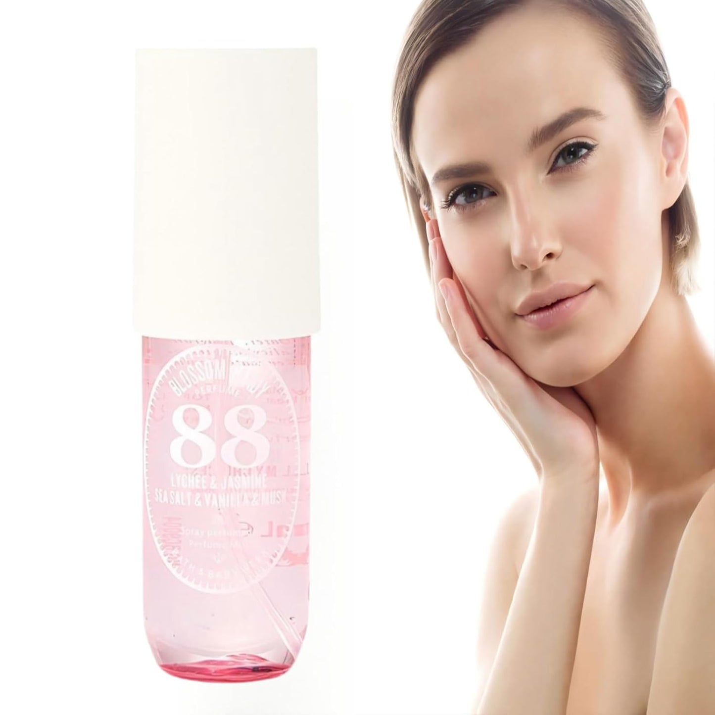 Brazilian Perfume, Brazilian Perfume, Body Spray, Moisturising The Skin, Janeiro Body Spray, with Fresh and Floral Fragrance, Perfume Spray, 90 ml (#88)