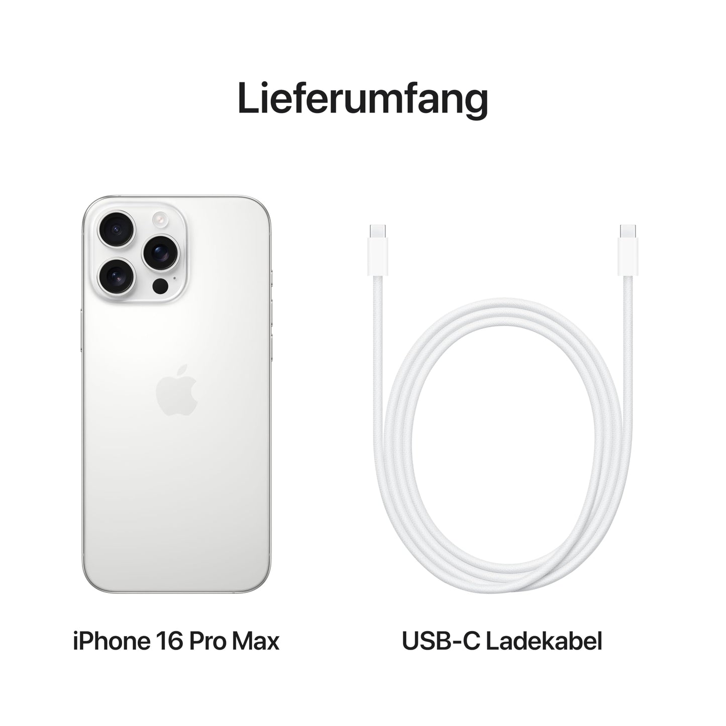 Apple iPhone 16 Pro Max 256 GB: 5G Handy mit Kamerasteuerung, 4K 120 Dolby Vision und einem großen Sprung bei der Batterielaufzeit. Funktioniert mit AirPods, Titan Schwarz