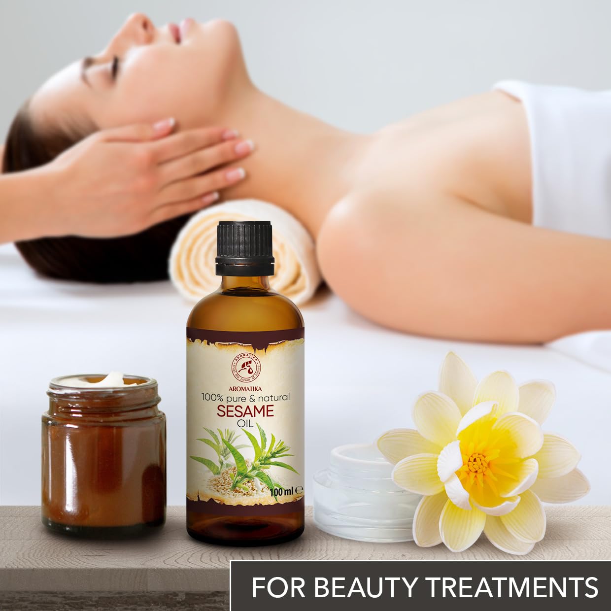 Sesame Oil – 100ml | Natural & Pure Cold-Pressed Oil