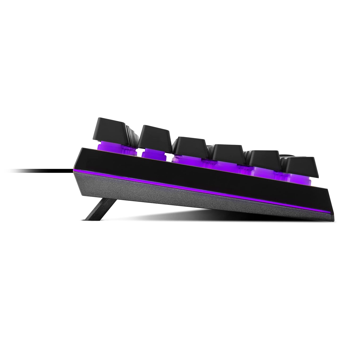 Cooler Master MS110 RGB-Tastatur & Gaming-Maus Kombination – Lineare mem-chanische Schalter, 26 Anti-Ghosting Tasten, On-Board-Steuerung, Gaming Maus mit 4 DPI-Einstellungen – DE Layout QWERTZ