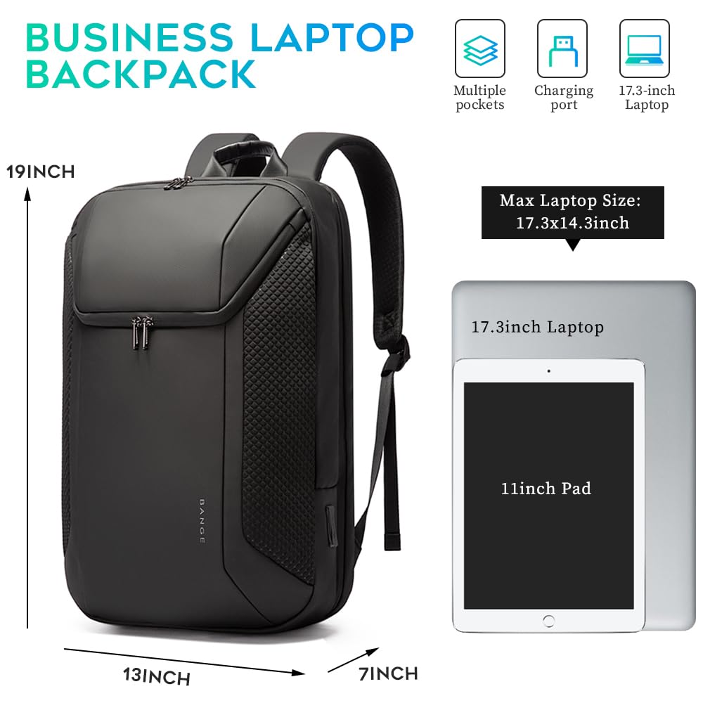 BG FUTURE AESTHETICS BANGE Smart Business Laptop Backpack