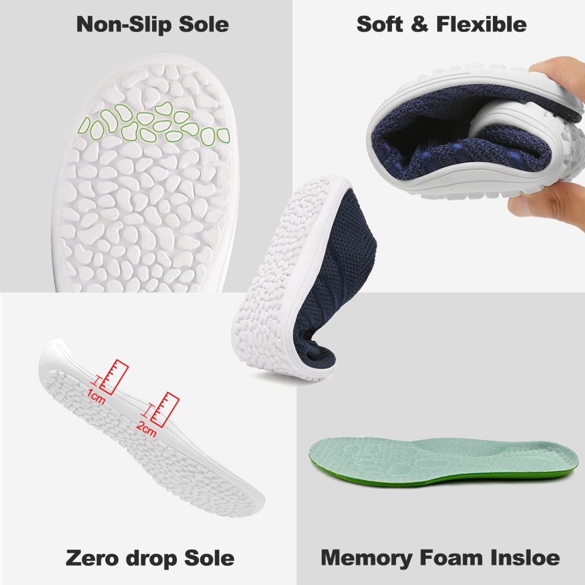 Geweo Barefoot Shoes for Women