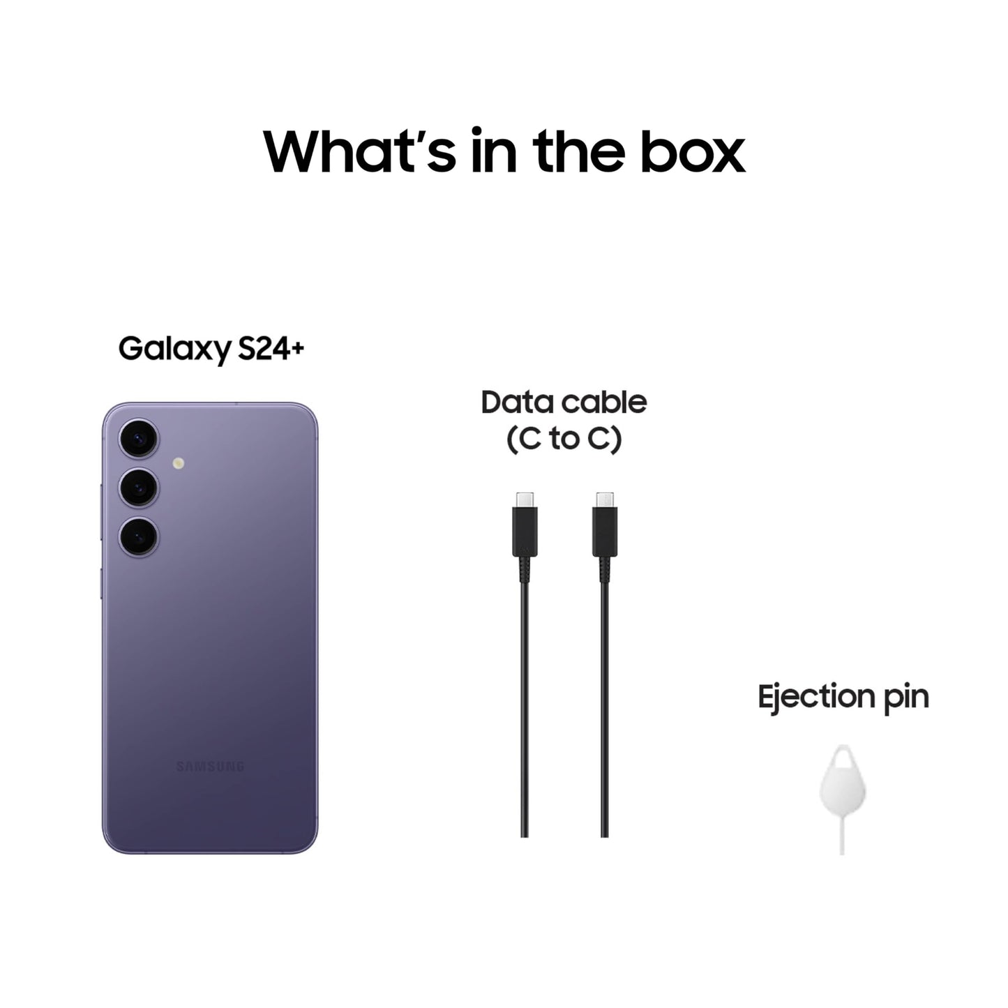 Samsung Galaxy S24+ Unlocked Smartphone – AI-Powered, 50MP Camera, 120Hz AMOLED