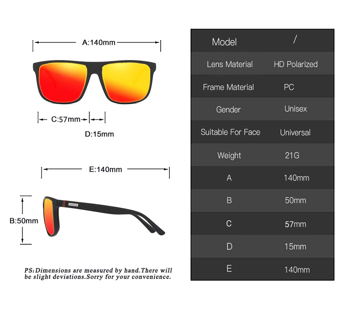 Perfectmiaoxuan Polarisierte Sonnenbrille Herren/Damen ; Vintage/Klassisch/Elegant Brillengestell; HD-Pilotobjektive; Golf/Fahren/Angeln/Reisebrille/Outdoor-Sportarten Mode Sonnenbrille