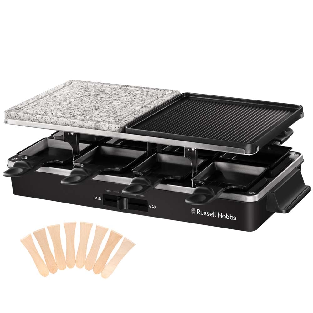 Russell Hobbs Fiesta Fondue 2L 6person(s) Fiesta, 6 person(s), 2 L, Black, Stainless steel, Round, Stainless steel, 1200 W