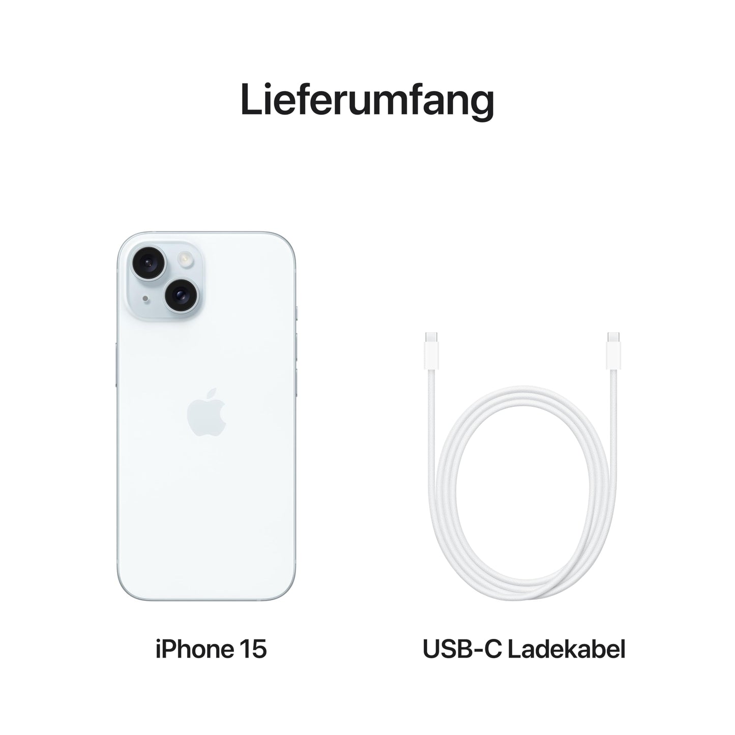 Apple iPhone 15 - 6.1" Super Retina XDR - A16 Bionic - 48MP Camera