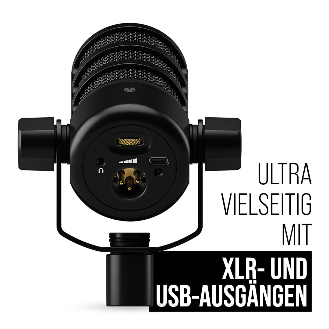 RØDE NT-USB+ Professionelles USB-Mikrofon für Profi-Audioaufnahmen direkt auf dem Computer oder Mobilgerät, schwarz