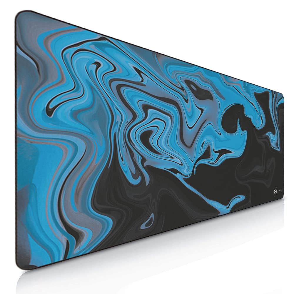 Nyfter - Liquid Gaming Mousepad 1200x600x3mm 3XL mauspad Gaming Premium Mauspad XXXL Wasserabweisend für Pro-Gamer