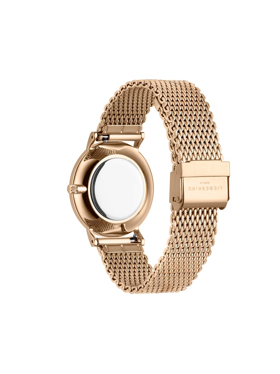 Liebeskind ladies analog quartz watch with stainless steel bracelet