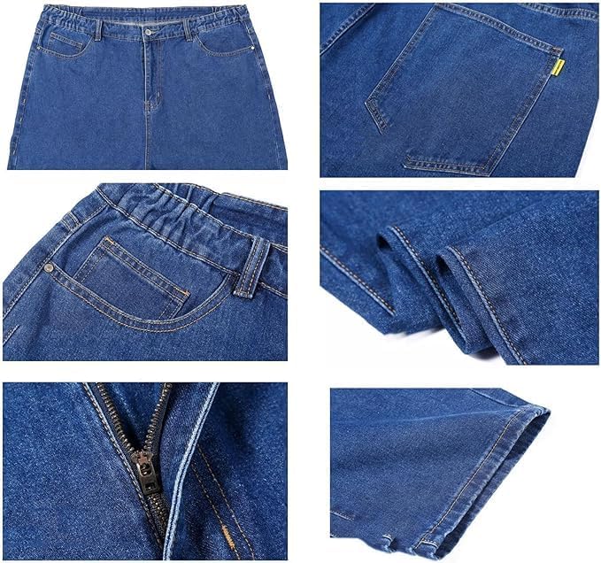 Plus Size Baggy Jeans for Men