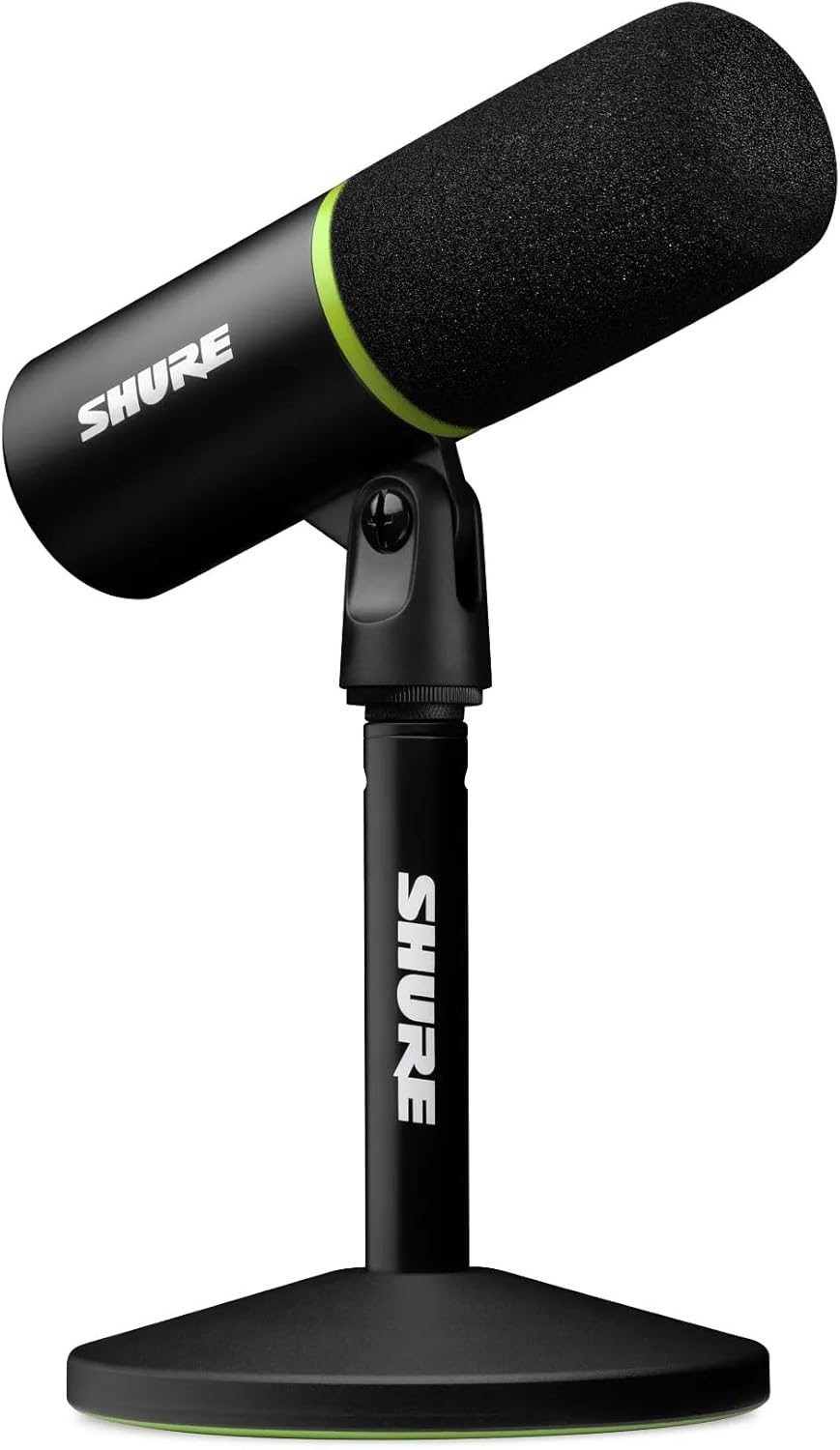 Shure MV6 USB Gaming Mikrofon, USB-C, Dynamisches Mikrofon, Streaming, Digital, für PC Gamer & Streamer