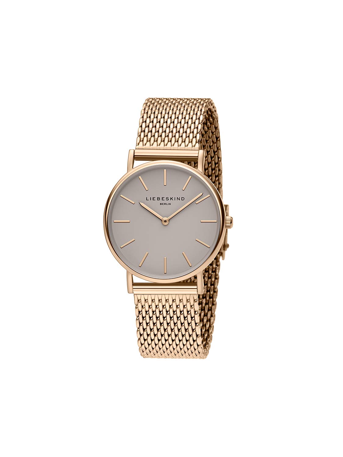 Liebeskind ladies analog quartz watch with stainless steel bracelet