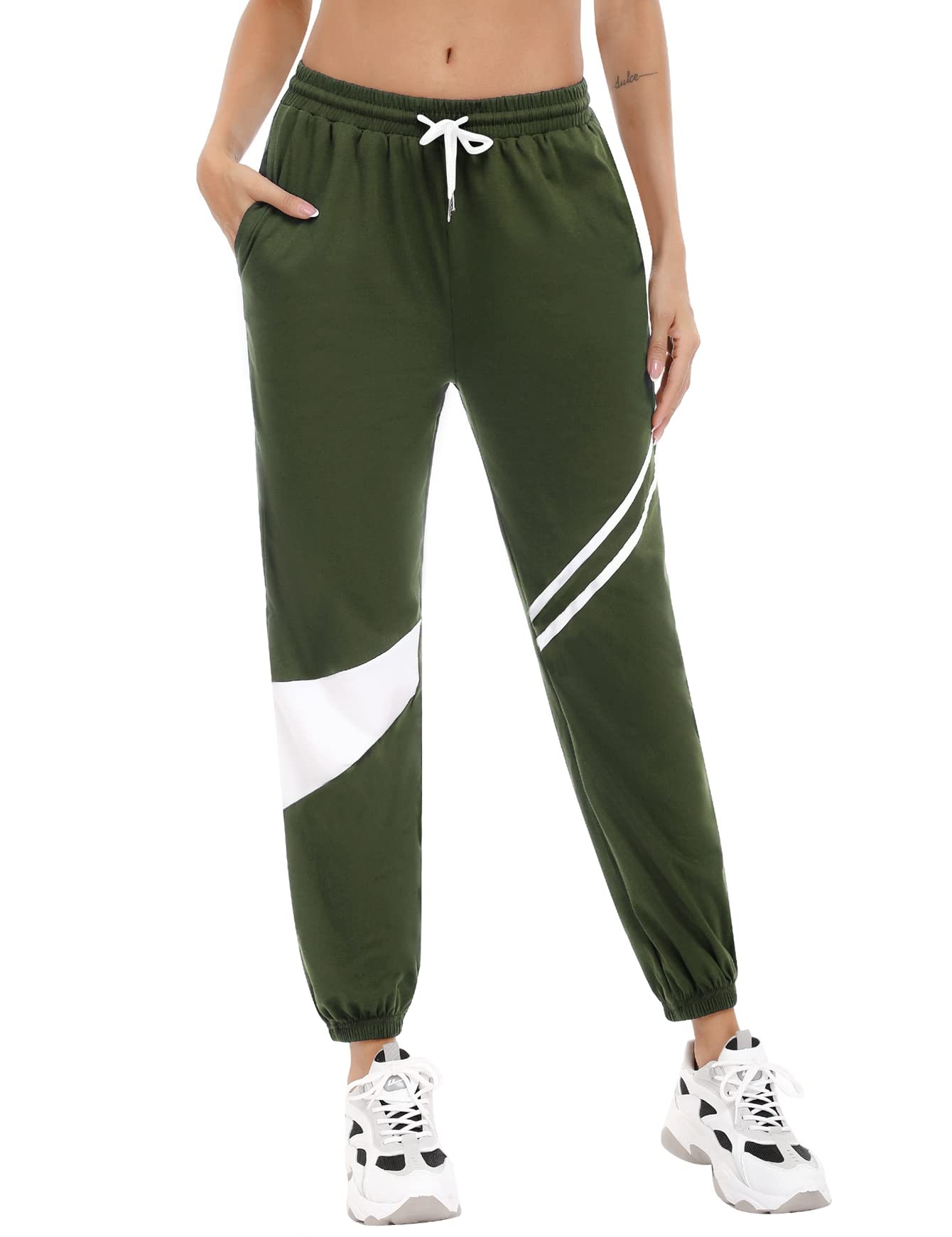 Sykooria Women's High Waist Jogging Pants