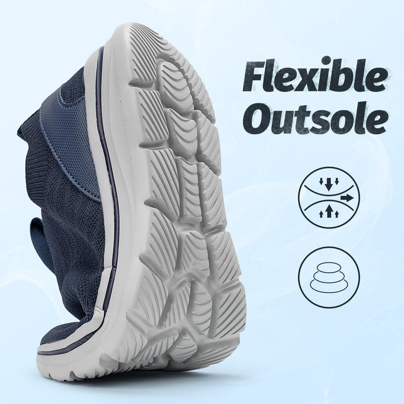 Sosenfer Men’s Slip-On Sneakers – Ultra-Lightweight Shoes