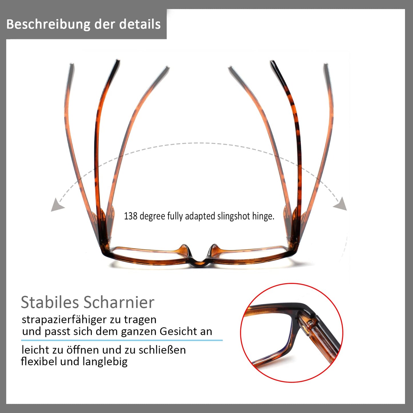 COJWIS Lesebrille 6 Pack herren und Damen Qualität Feder Scharnier Blaulichtfilter Leser Brille(6 Farbe Mischen-1, 2.00)