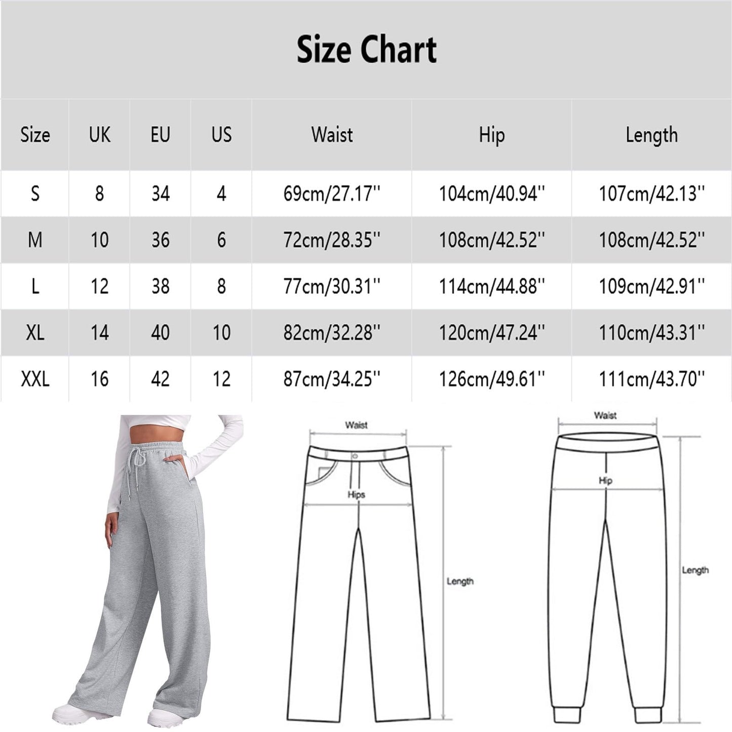 Didadihu Women’s Baggy Jogging Pants