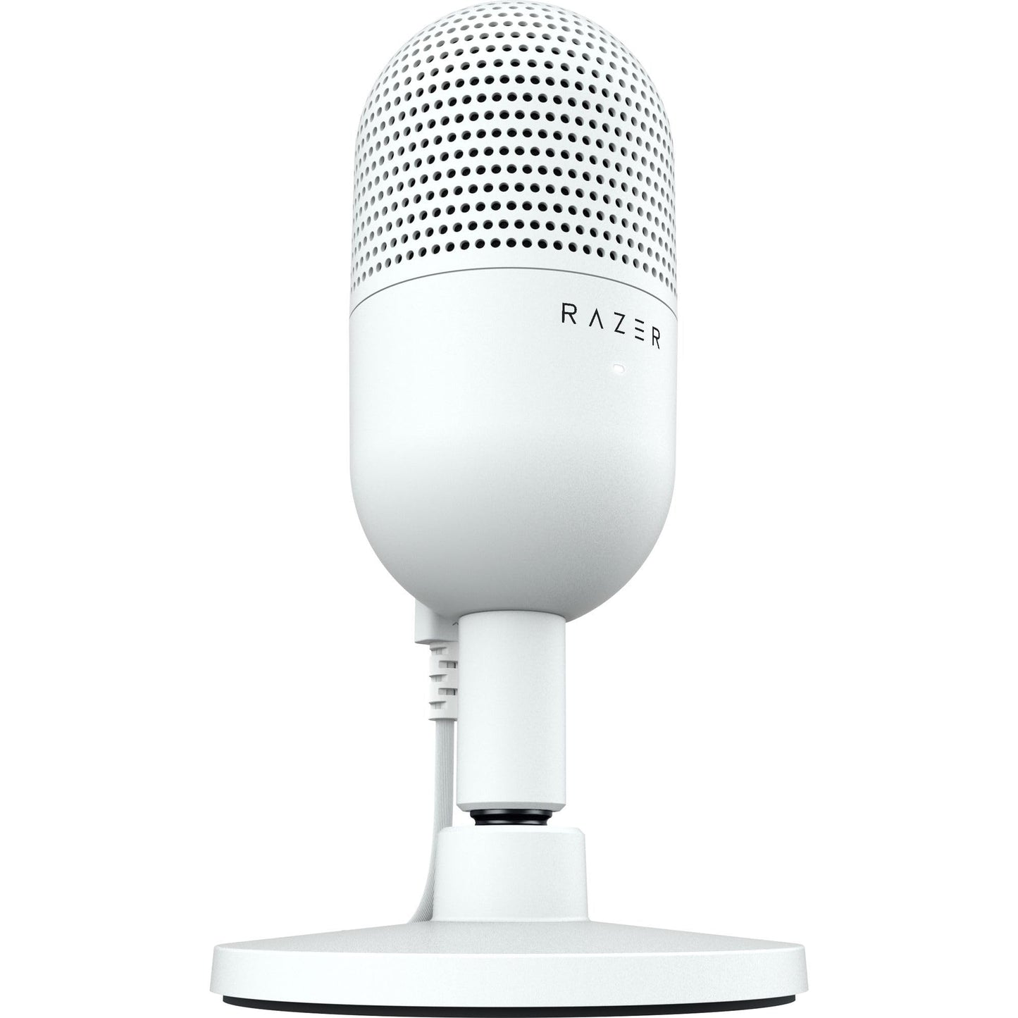 Razer Seiren V3 Mini - Ultrakompaktes USB-Mikrofon (14mm Supernieren Kondensatormikrofon, Tap-to-Mute-Sensor mit LED-Anzeige, integrierter Stoßdämpfer, Plug-and-Play Design) Schwarz