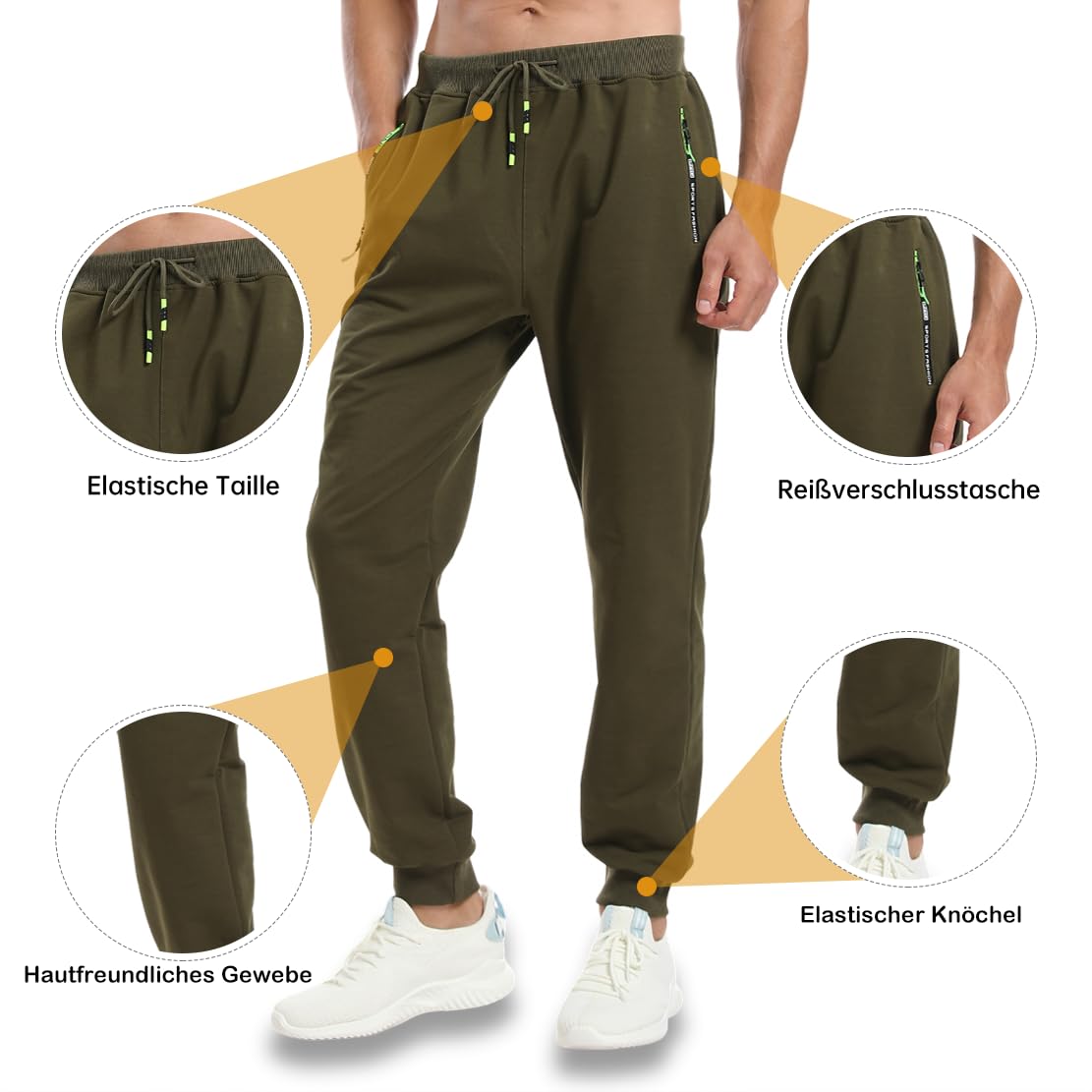 Tansozer Men’s Cotton Jogging Pants