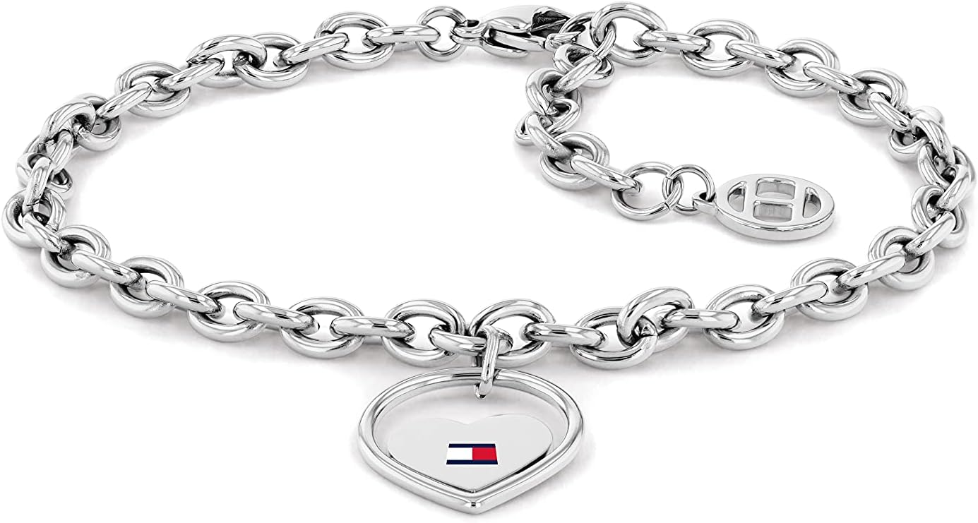 Tommy Hilfiger Heart Pendant Bracelet