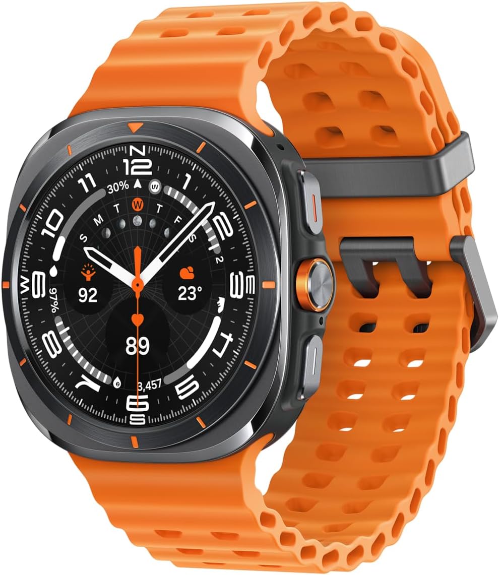 Samsung Galaxy Watch Ultra 3,81 cm (1.5") AMOLED 47 mm Numérique 480 x 480 Pixels Écran Tactile 4G Gris WiFi GPS