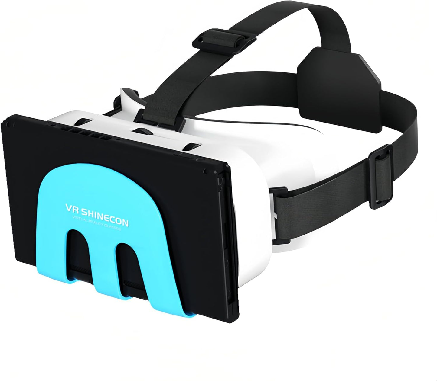 Bewinner Switch VR Headset, 3D Glasses Headset Helmets, Universal VR Set, Glasses Goggle Bundle with Adjustable HD Lenses for Switch Switch OLED