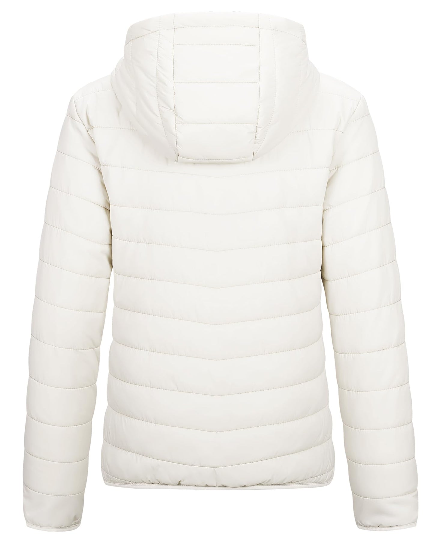 Outdoor Ventures Women’s Lightweight Hooded Puffer Jacket