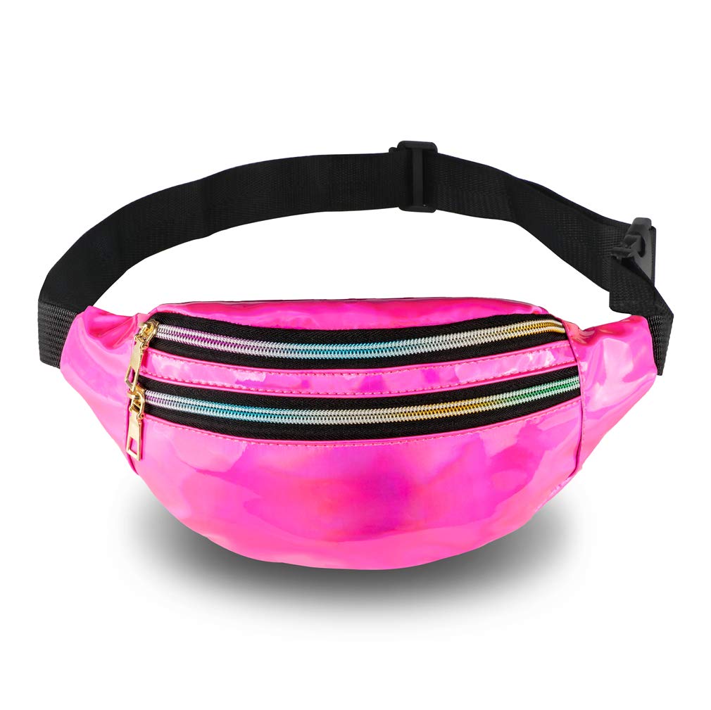 Waterproof Fashion Waist Bag – Reflective Fanny Pack