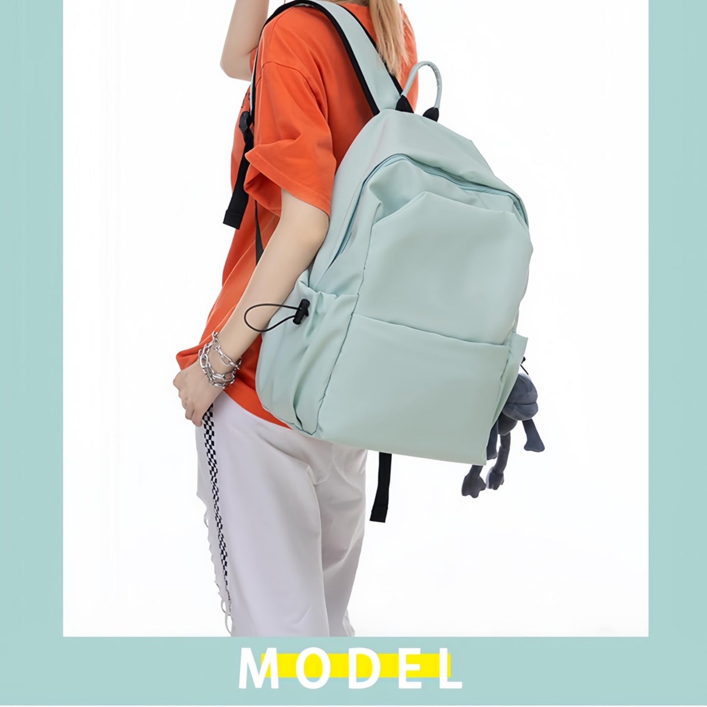Water-Resistant 15.6" Laptop Backpack – Casual School Backpack