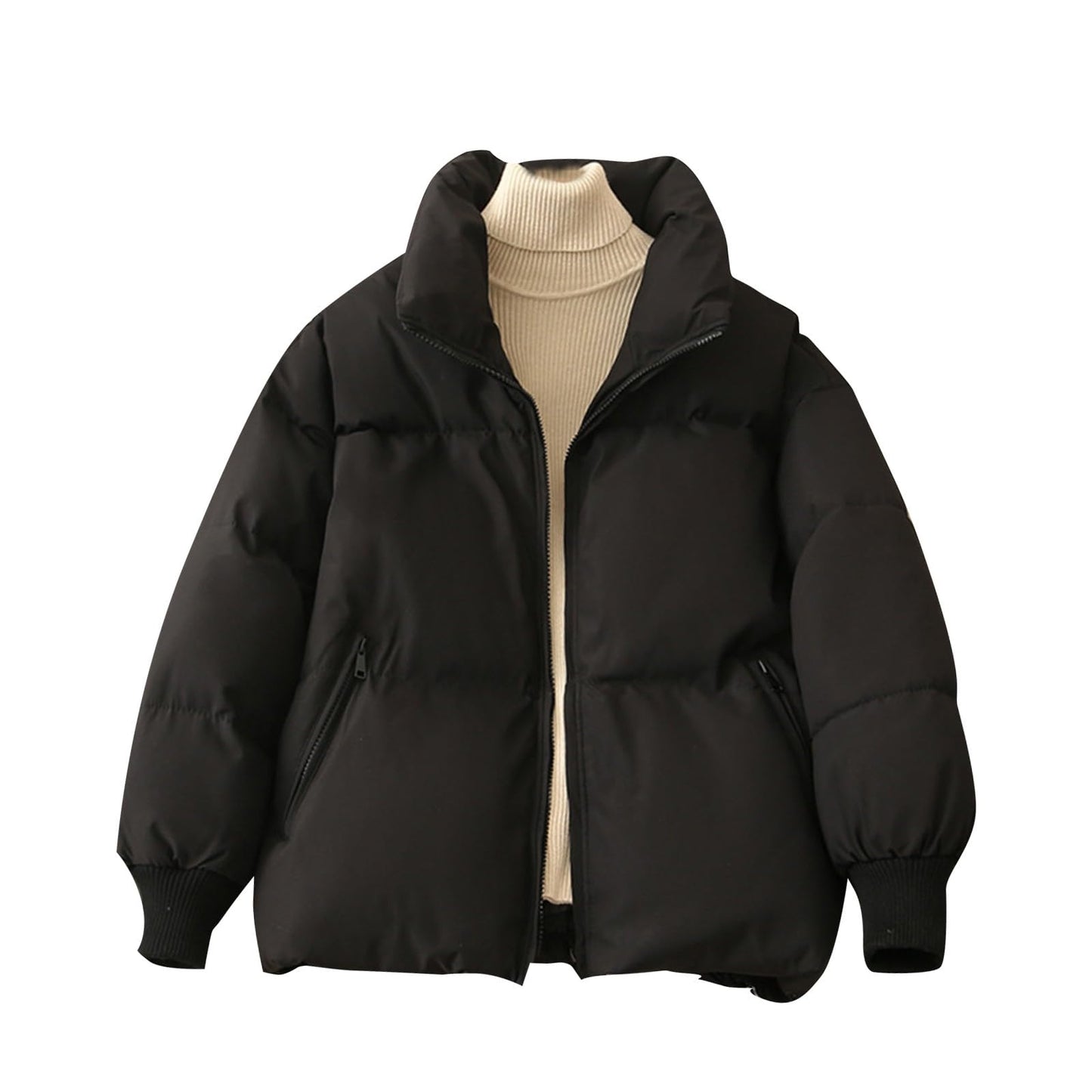 BOTCAM Women’s Puff Parka – Lightweight Puffer Winter Jacket