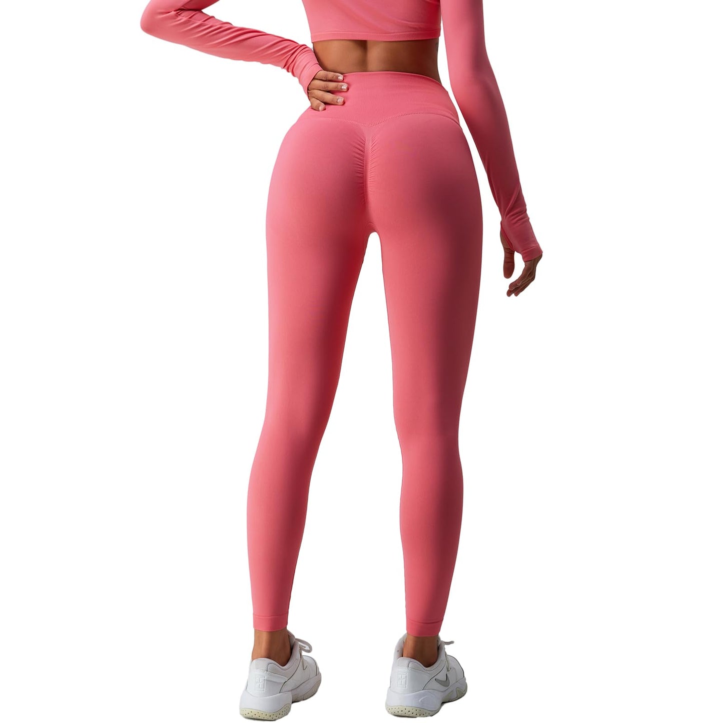 Women’s Scrunch Butt Leggings – High Waist, Seamless Yoga Pants for Fitness