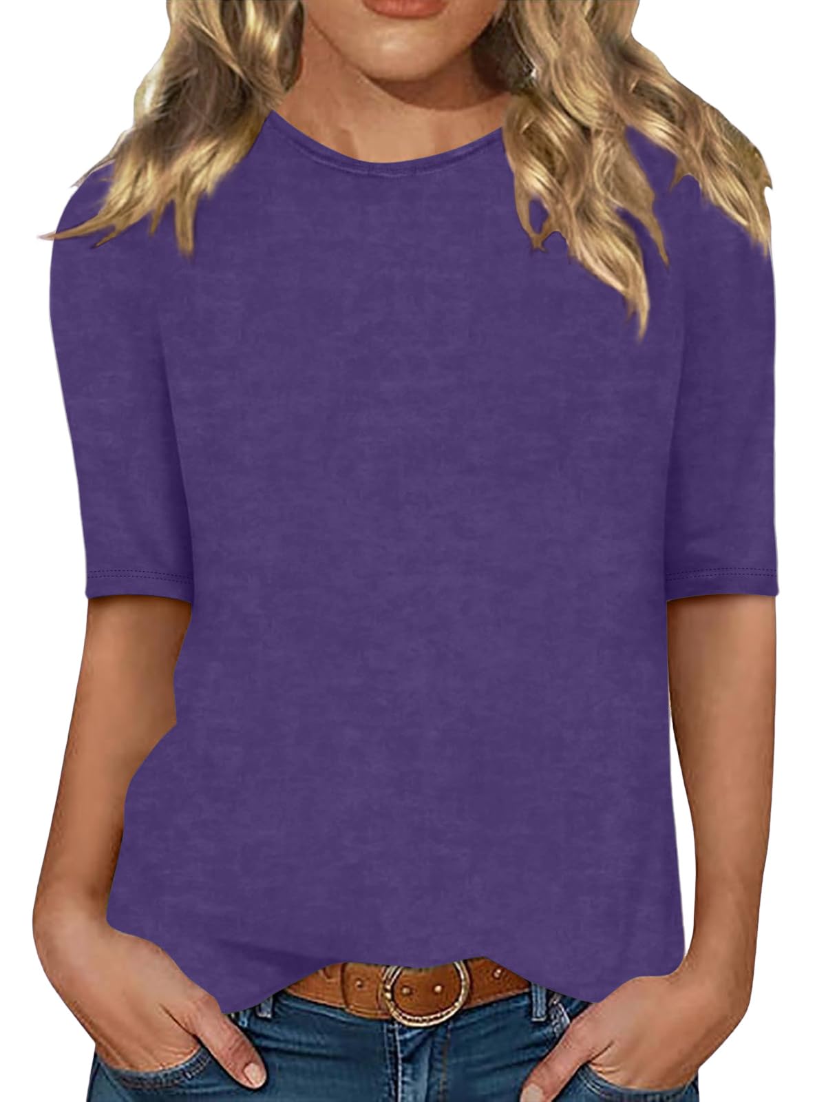Minetom Women’s Half Sleeve T-Shirt
