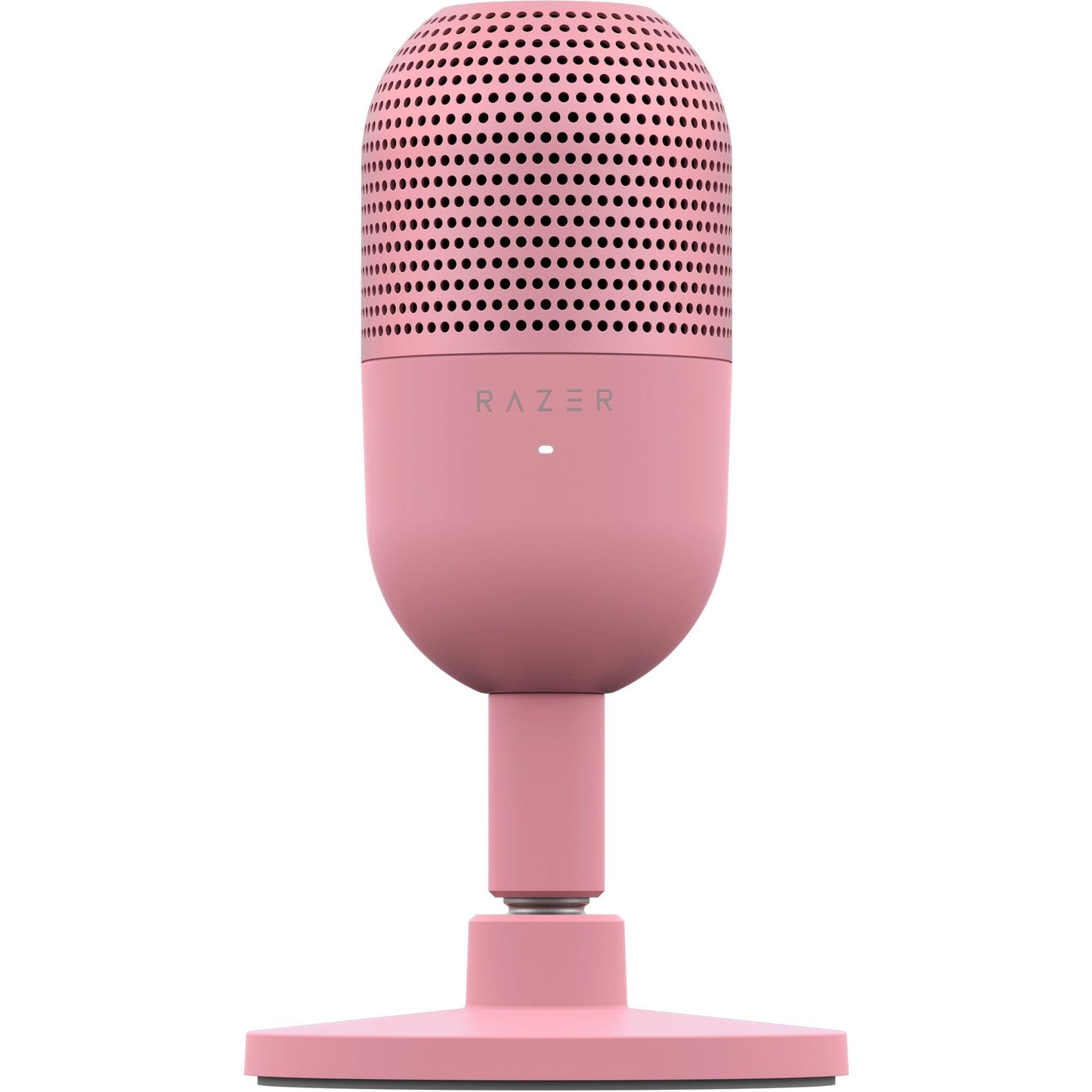 Razer Seiren V3 Mini - Ultrakompaktes USB-Mikrofon (14mm Supernieren Kondensatormikrofon, Tap-to-Mute-Sensor mit LED-Anzeige, integrierter Stoßdämpfer, Plug-and-Play Design) Schwarz