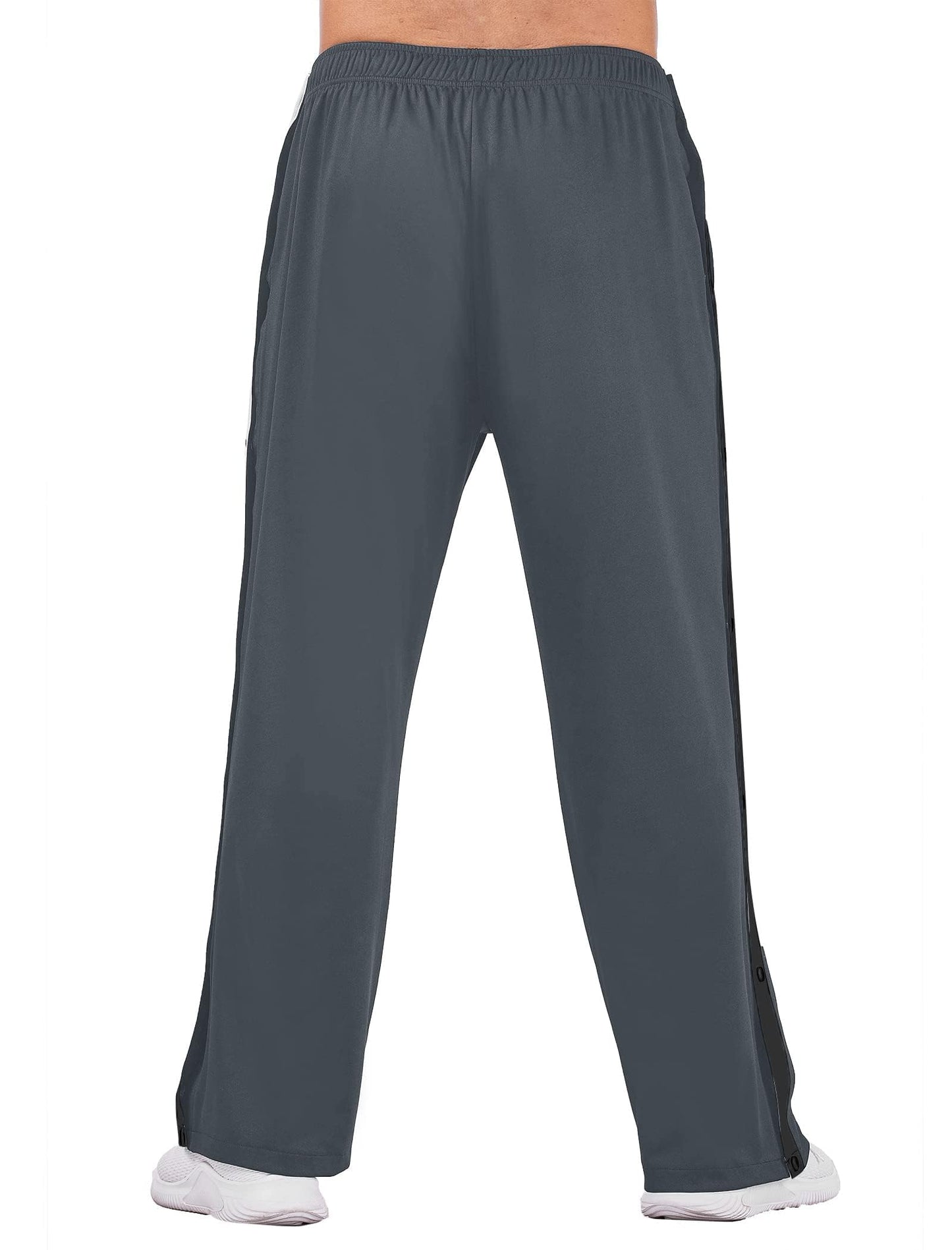 PINSPARK Men’s Rehab Joggers – Tear-Away Athletic Pants