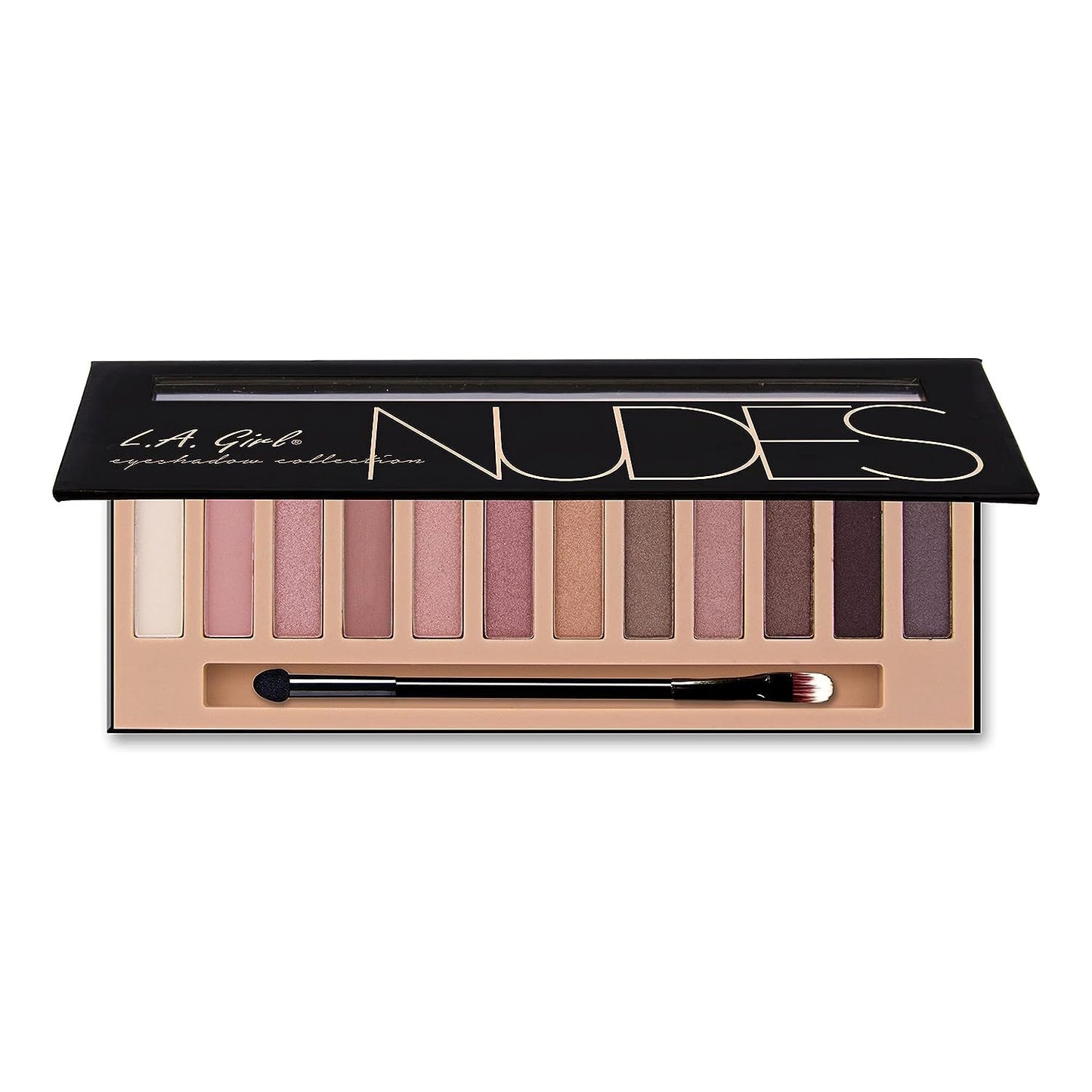 L.A. Girl Beauty Brick Eyeshadow Collection – Nude Shades for Effortless Eye Looks