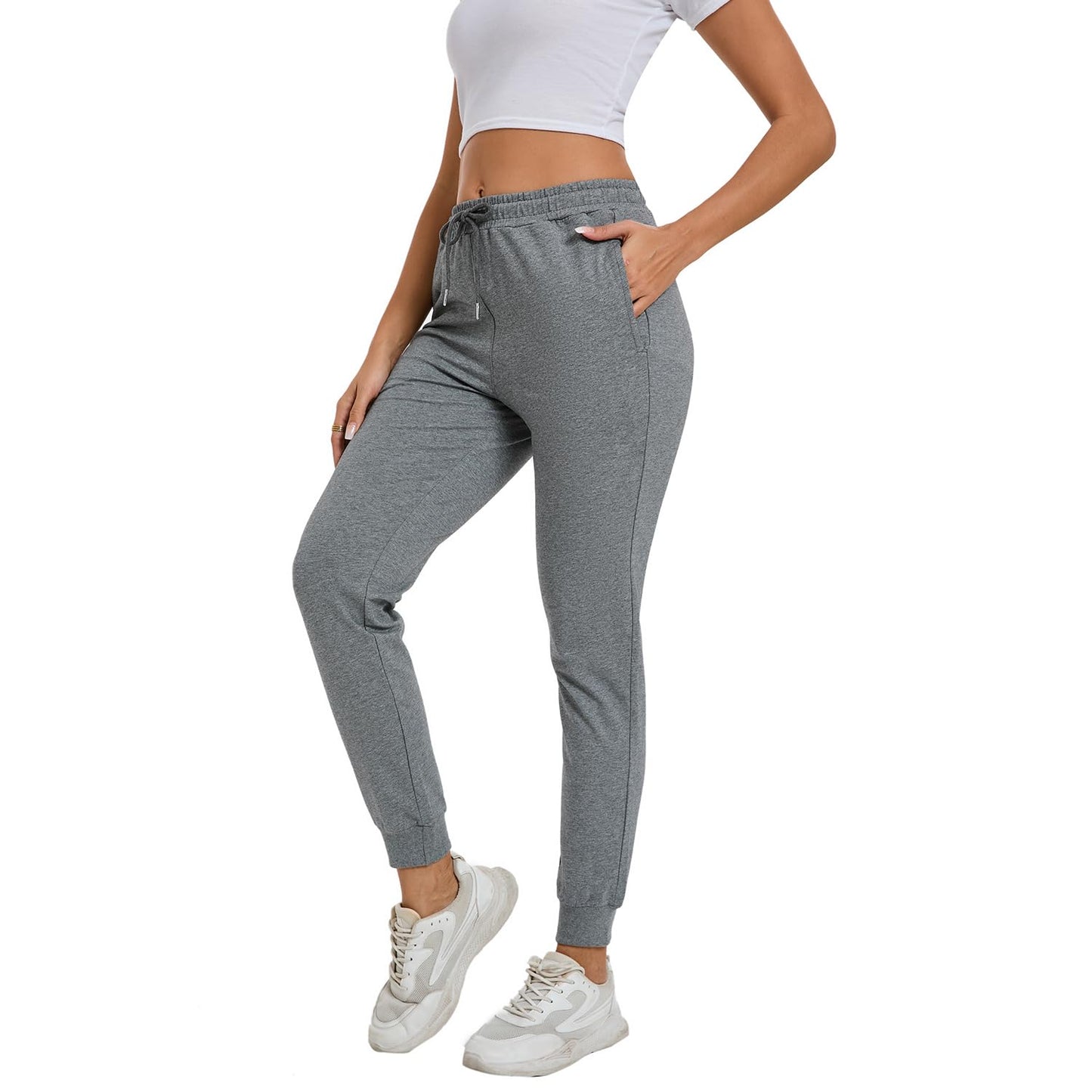 FGFD&OU Women’s Slim Fit Cotton Jogging Pants