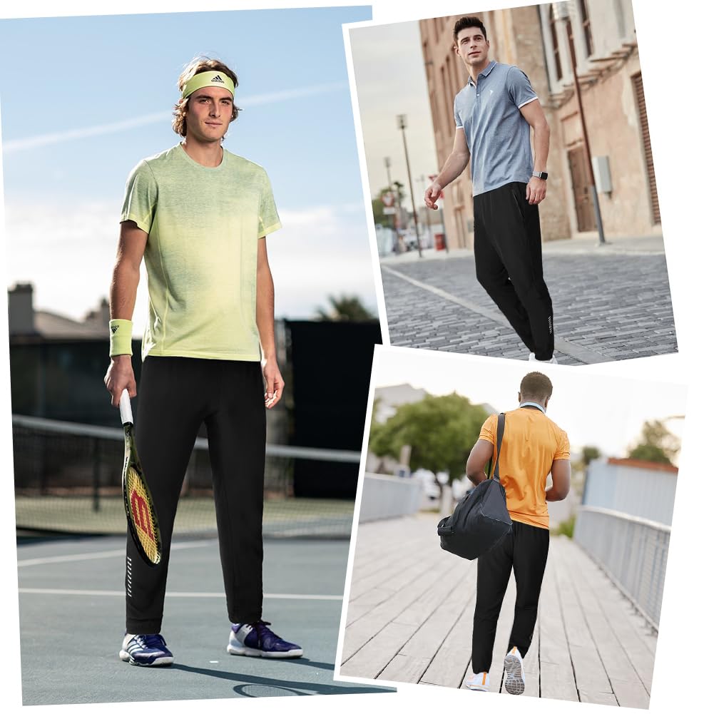 Men’s Jogging Pants – Lightweight Sport Trousers with Pockets
