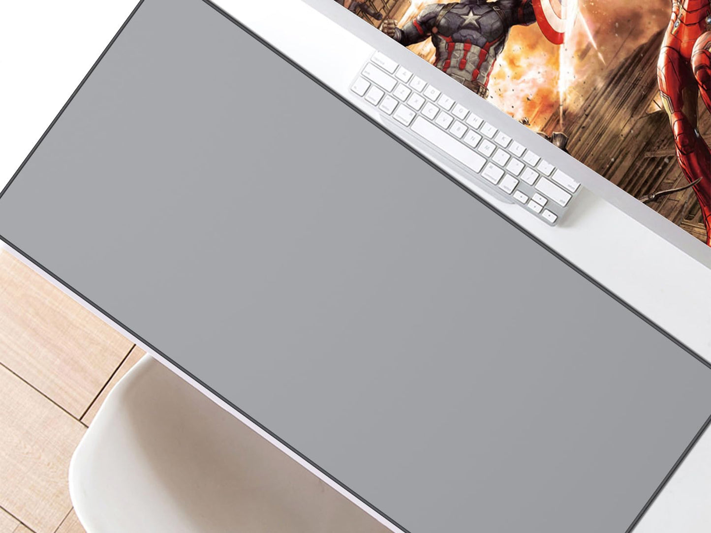 JIALONG Großes Mauspad mit Excel Tastaturkürzeln für Office, multifunktional, komfortabel Gaming Mousepad, Anti Rutsch Schreibtischunterlage für Büro und Zuhause 900x400mm