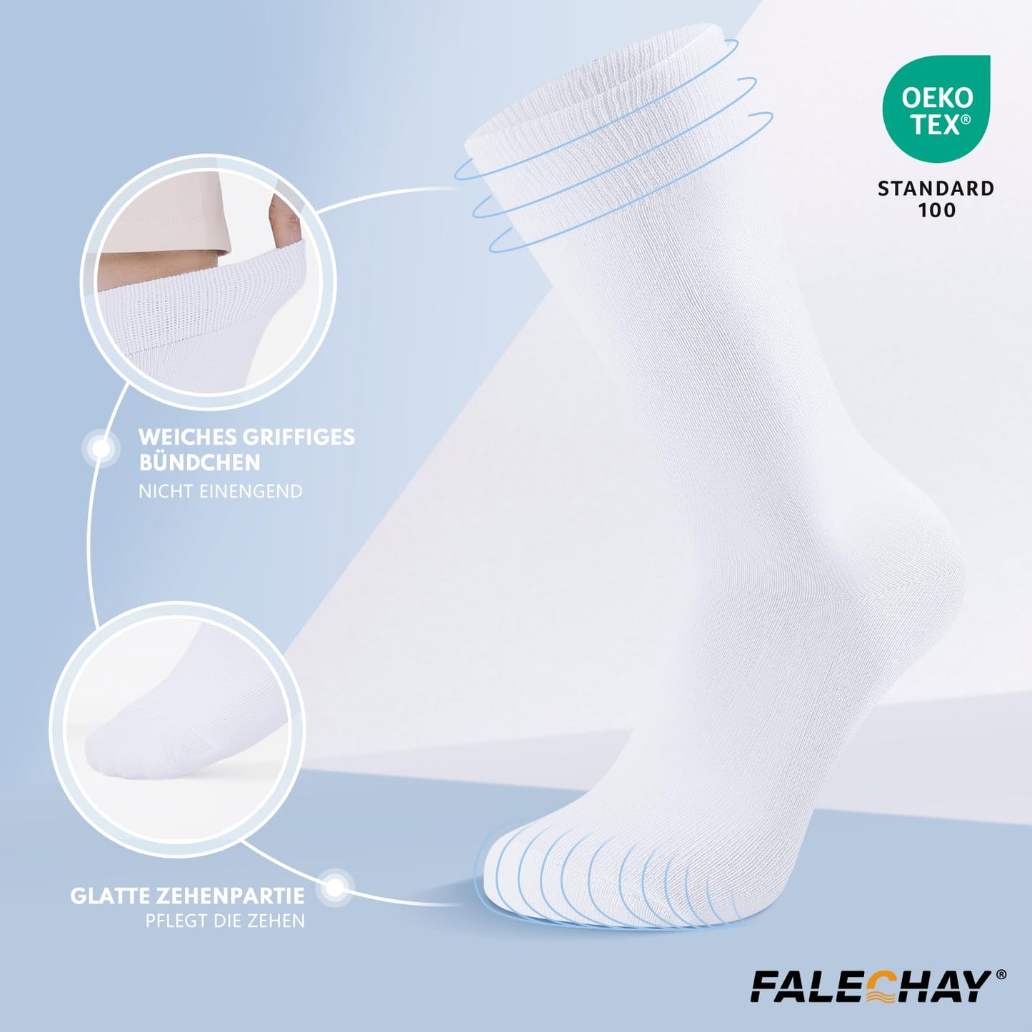 12 Pairs Men’s Sports Socks – Classic, Breathable Cotton