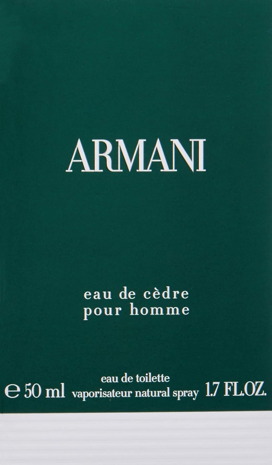 Giorgio Armani Eau de Cèdre Homme/man Eau de Toilette, 1 stück
