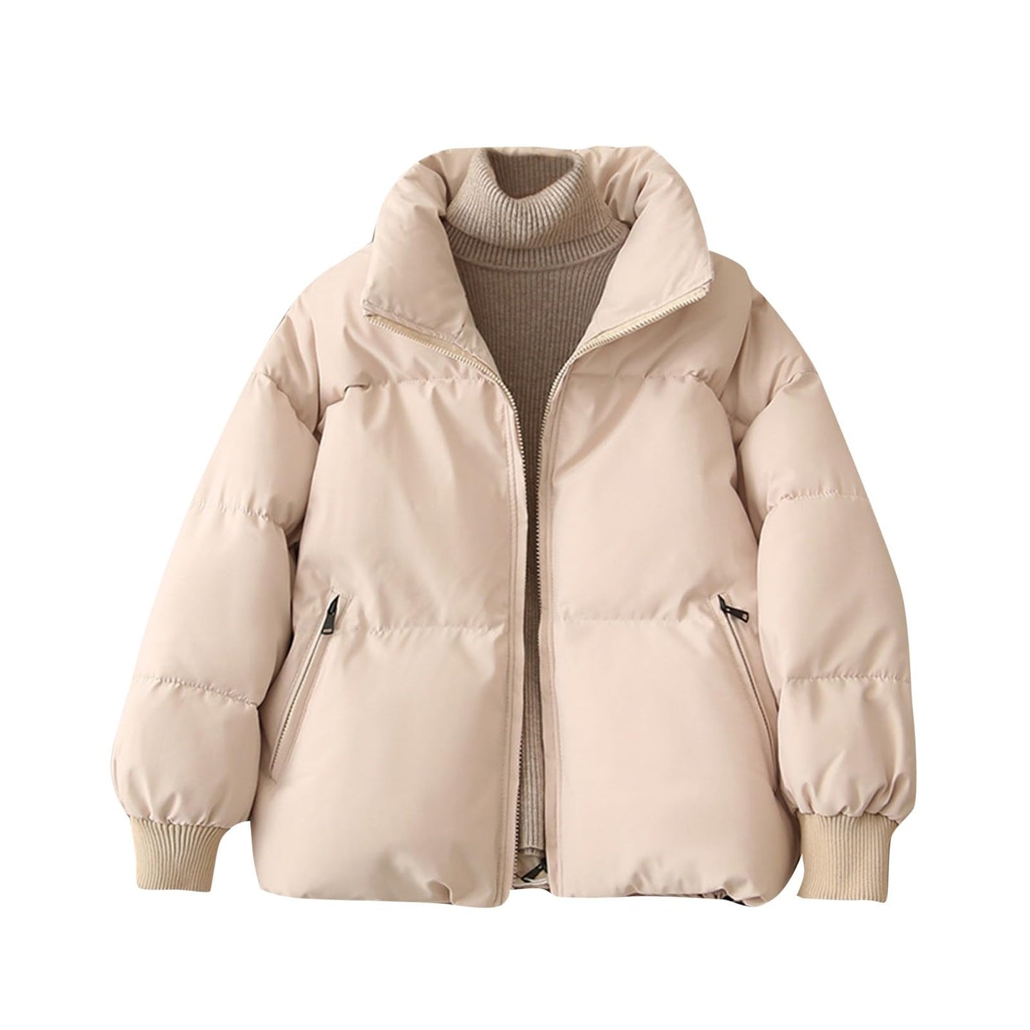 BOTCAM Women’s Puff Parka – Lightweight Puffer Winter Jacket