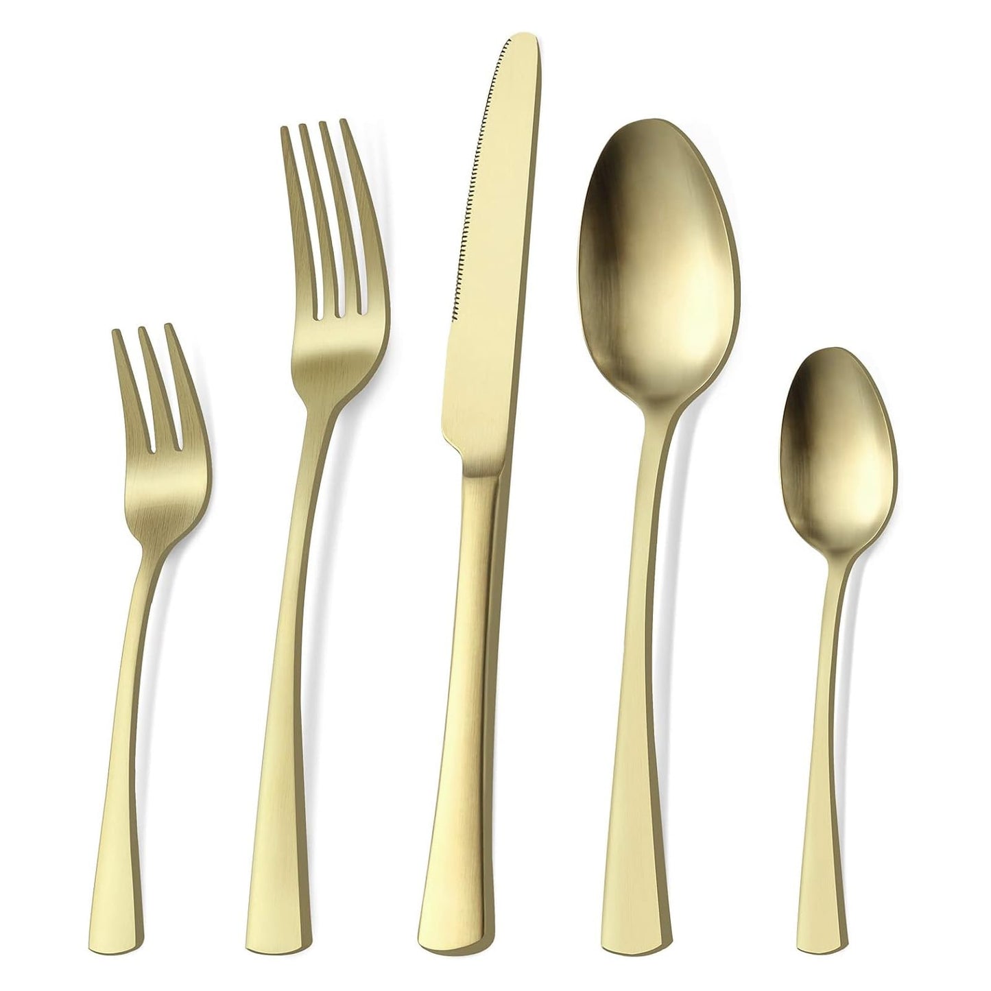 Bestdin Besteck Set 6 Personen, 30 teilig Edelstahl Besteckset, Essbesteck Set mit Messer Gabel Löffel, Hochwertiges Edelstahlbesteck, Spülmaschinenfest.