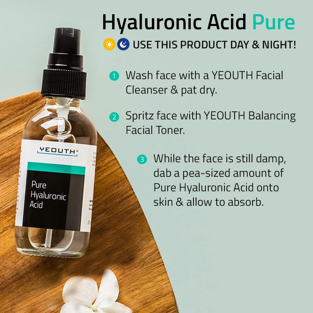 YEOUTH Hyaluronic Acid Serum – Intense Hydration for All Skin Types
