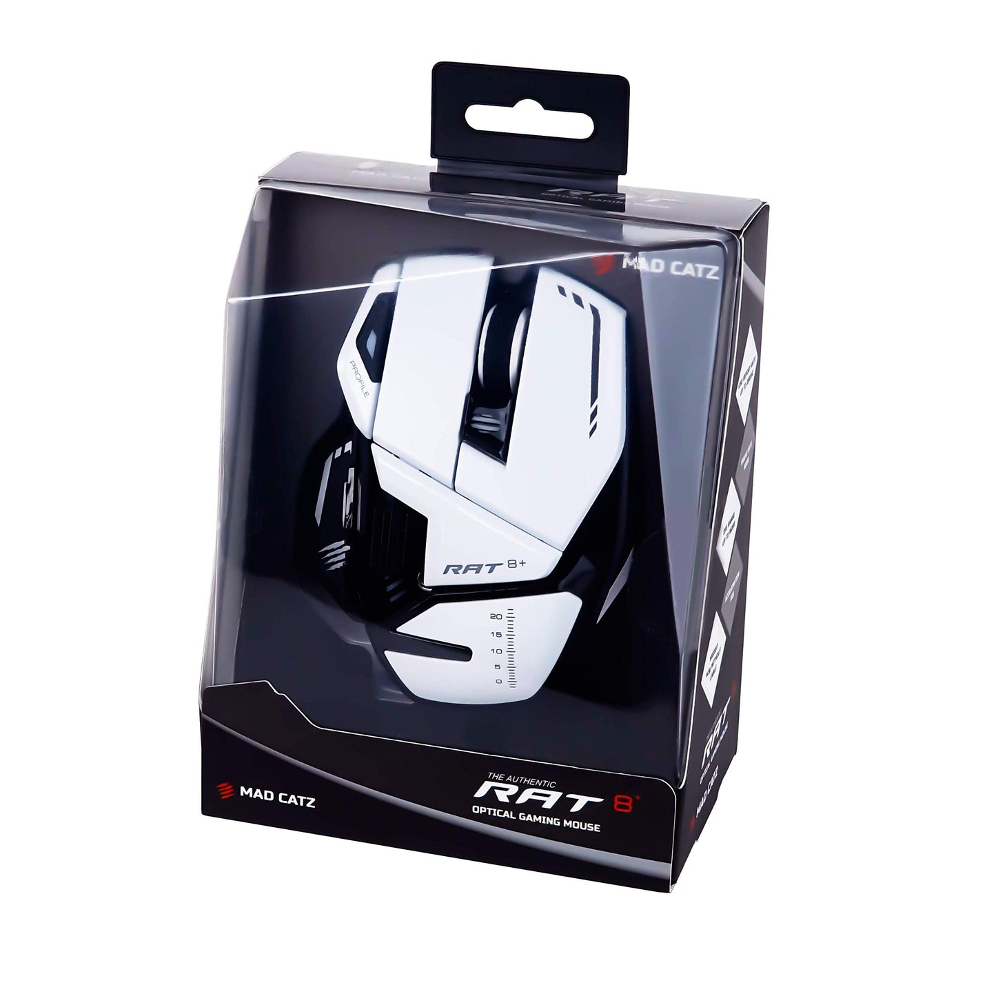 MadCatz R.A.T. 6+ Optical Gaming Mouse, Black