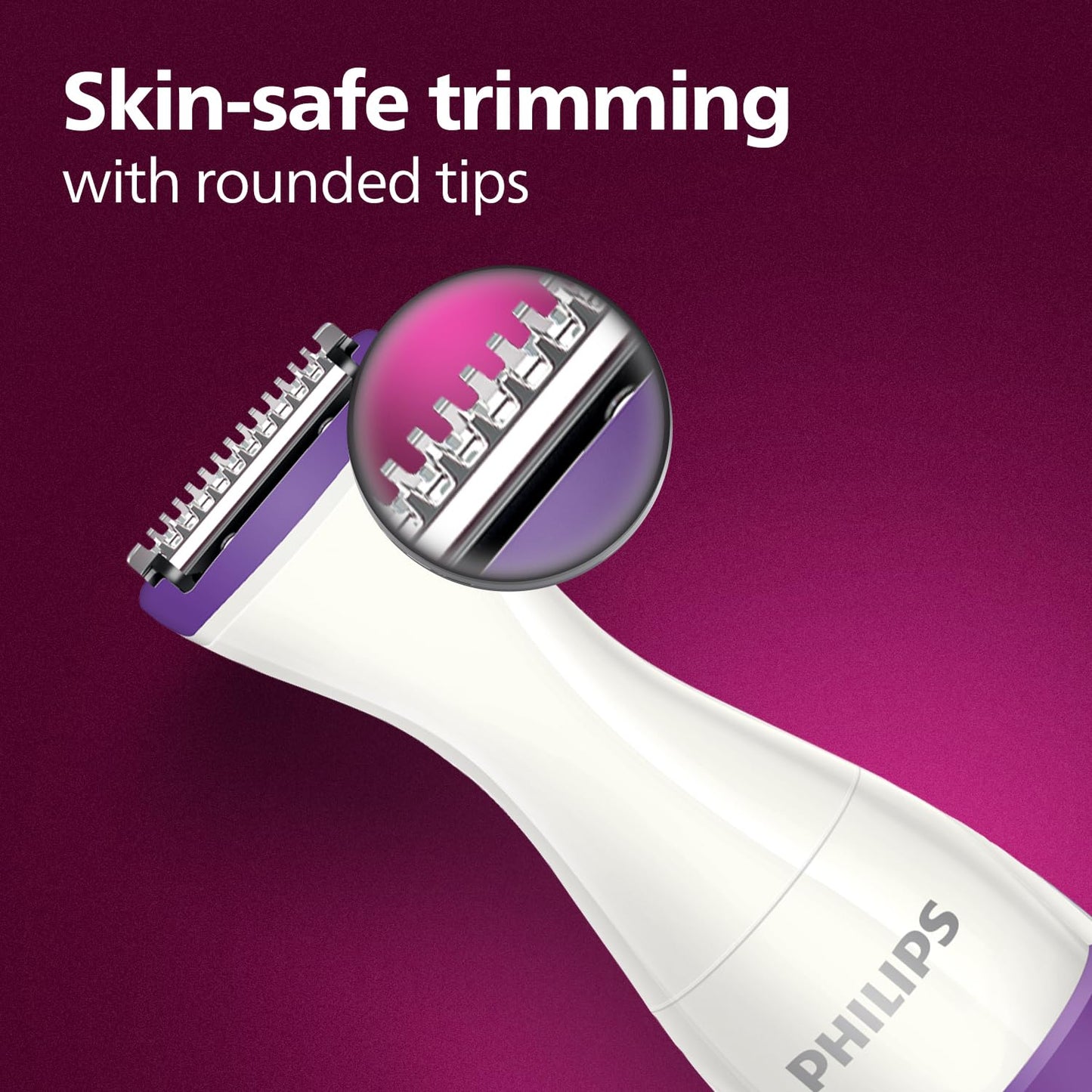 PHILIPS BRT383 / 15 3 in 1 Bikini Trimmer - 100% wasserdicht - Lila