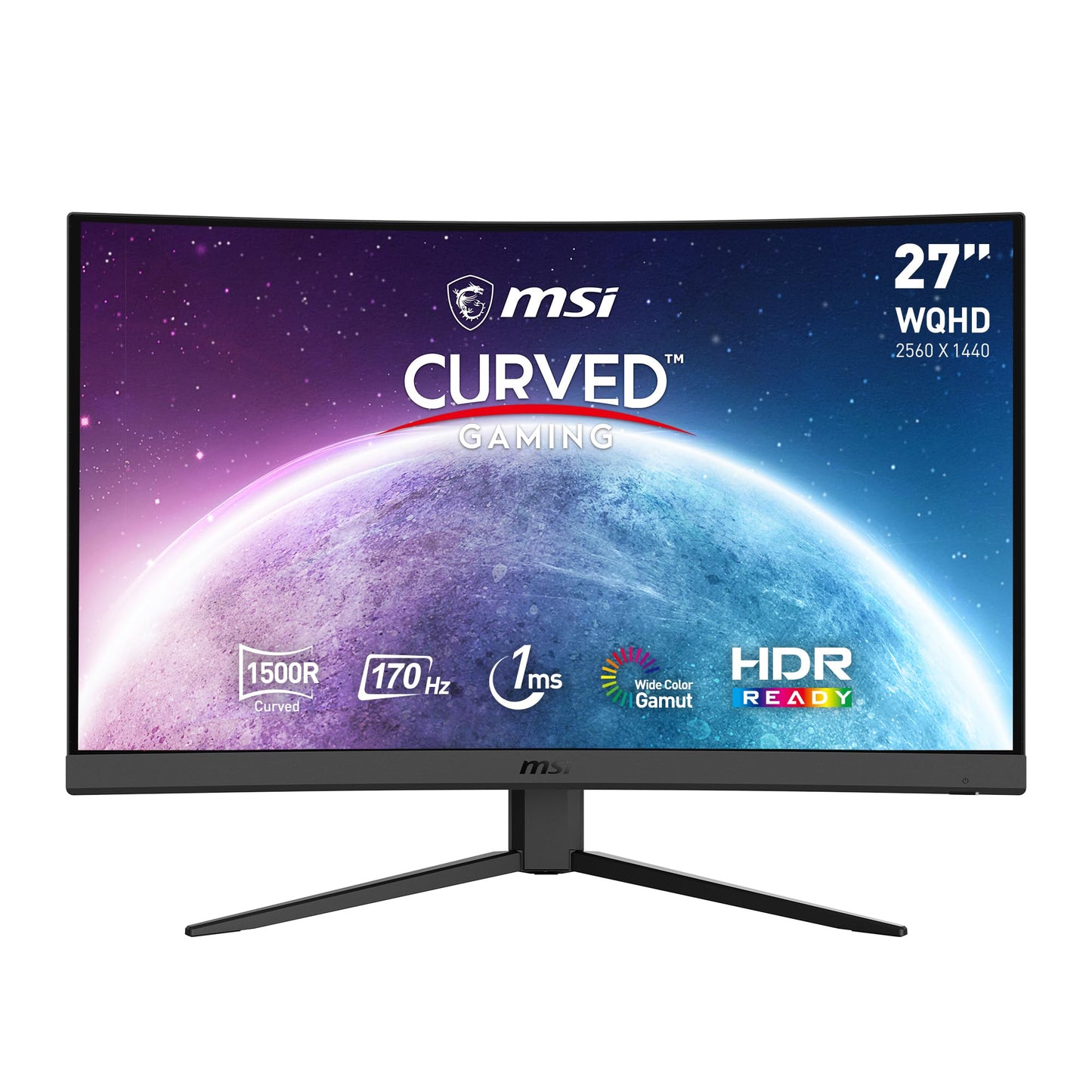 MSI G2422C 23,6 Zoll FHD Curved Gaming Monitor - 1500R 1920 x 1080 VA Panel, 180Hz / 1ms, Adaptive Sync - DP 1.2a, HDMI 2.0b CEC