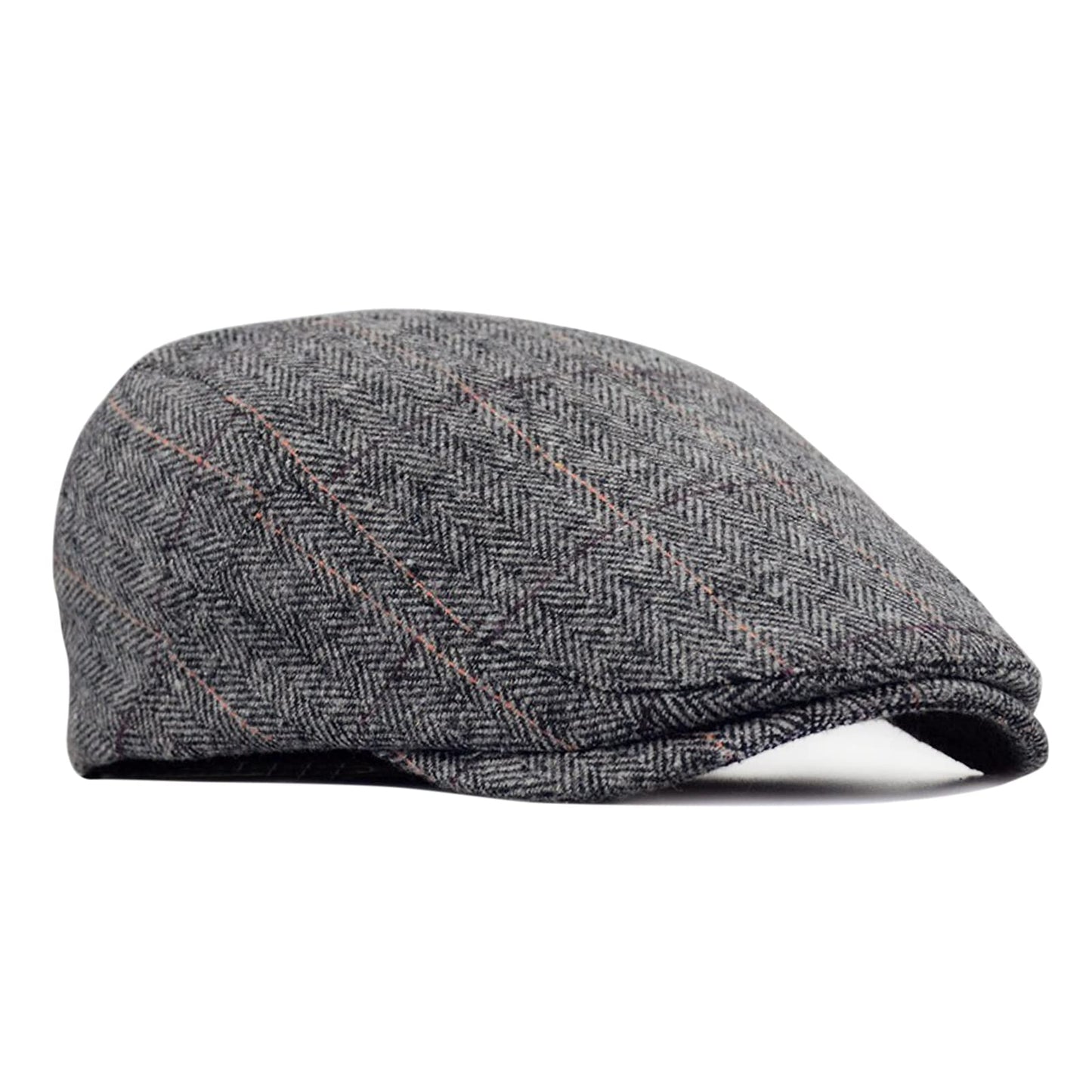 besbomig Schiebermütze Barret Flat Cap Schirmmütze für Herren Damen, Gatsby Newsboy Cap Baskenmützen Golfermütze, Frühling Herbst Winter, 55-59cm